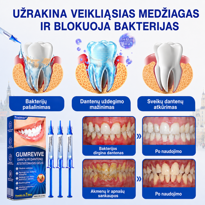 🇱🇹🦷2️⃣ Trilumia® GumRevive – pažangus gelis dantenų ir periodonto priežiūrai