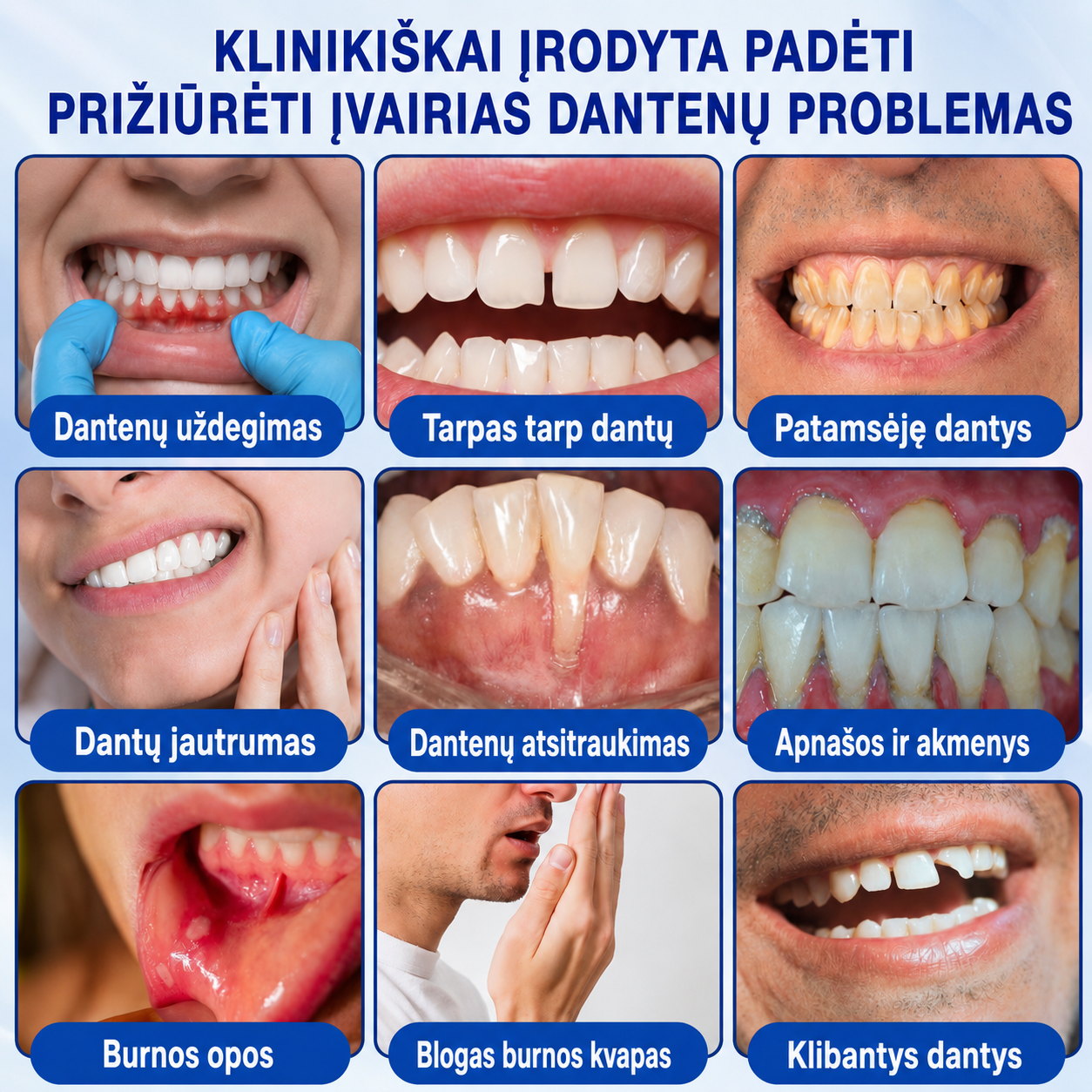 🇱🇹🦷2️⃣ Trilumia® GumRevive – pažangus gelis dantenų ir periodonto priežiūrai