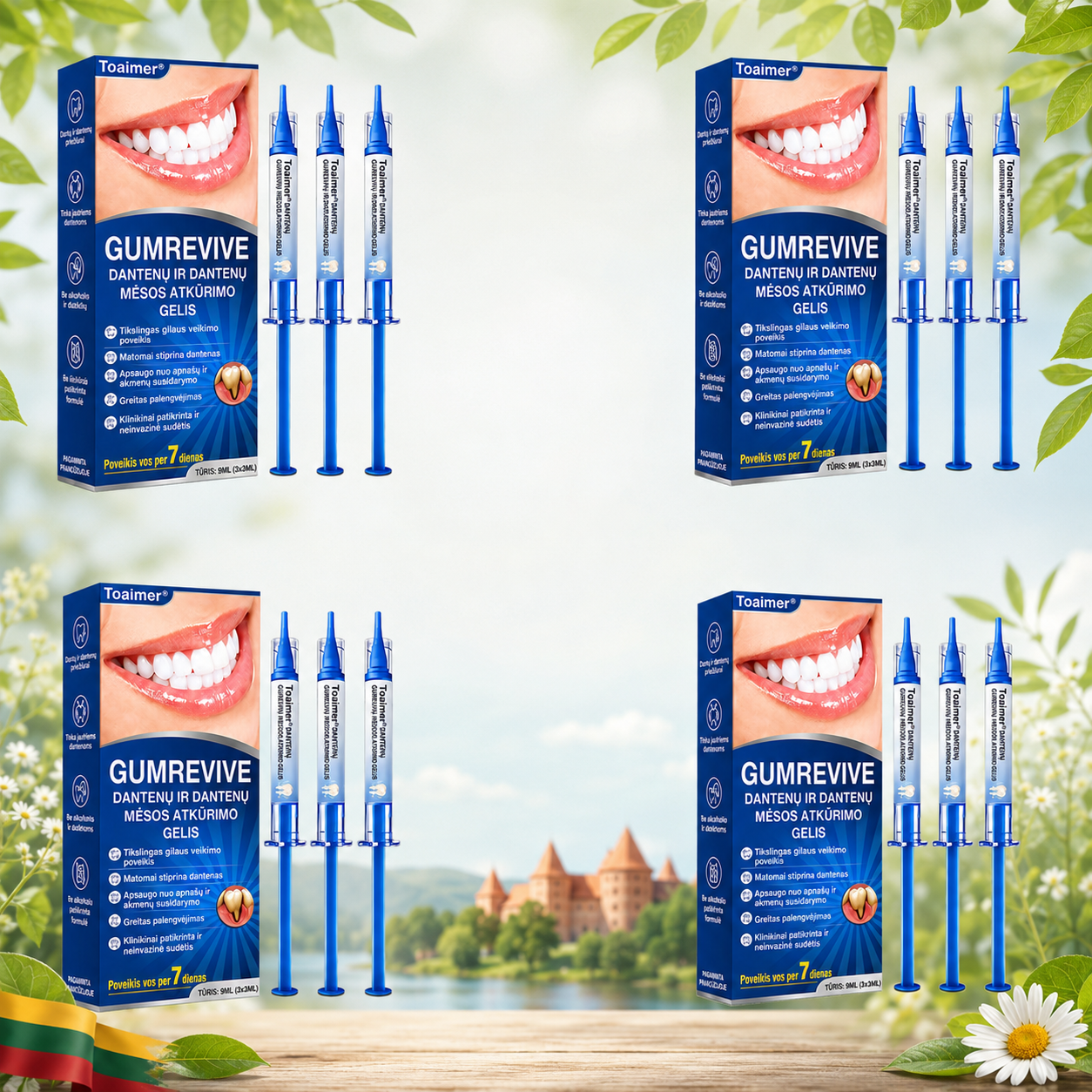 🇱🇹🦷2️⃣ Trilumia® GumRevive – pažangus gelis dantenų ir periodonto priežiūrai
